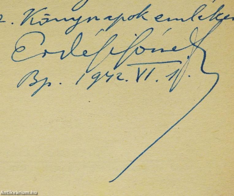 A harmadik fiú (dedikált példány)