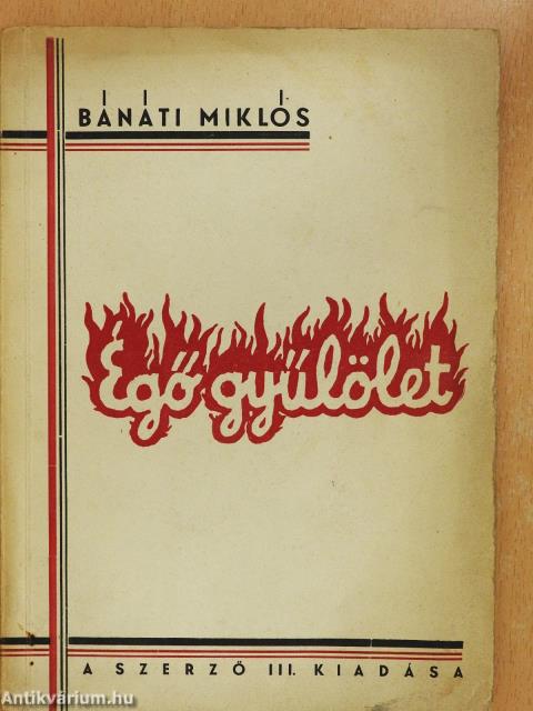 Égő gyűlölet (dedikált példány)