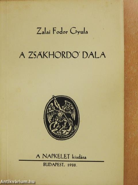 A zsákhordó dala (dedikált példány)