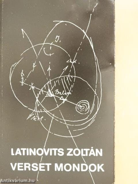 Verset mondok (dedikált példány)