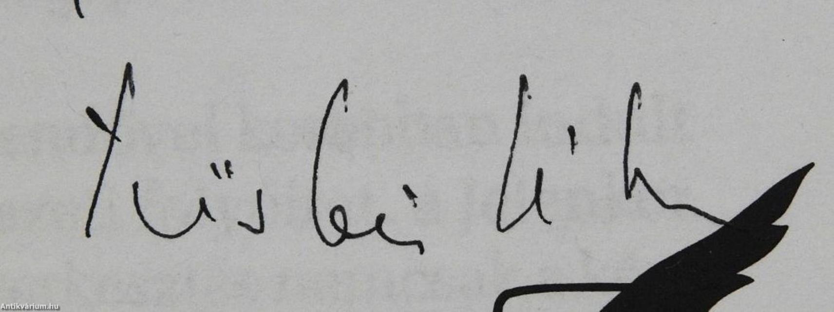 Az exponált idő (dedikált példány)