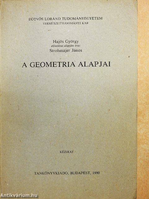 A geometria alapjai