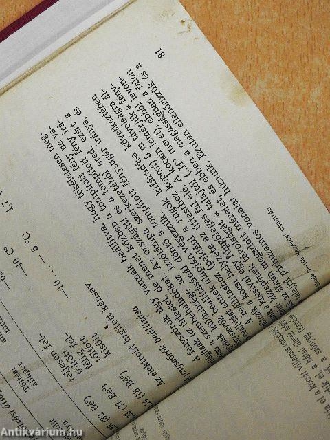 Skoda 100-100L, 110L-110LS személygépkocsik kezelési és karbantartási utasítása