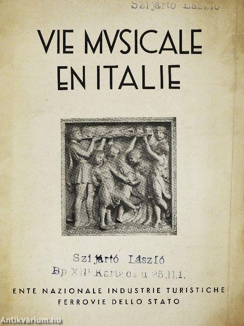 Vie musicale en Italie
