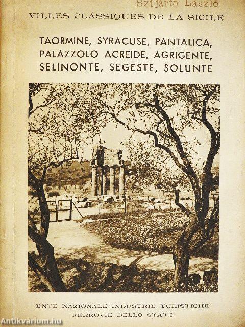 Villes classiques de la Sicile