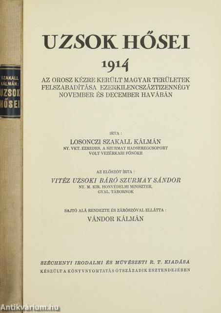 Uzsok hősei 1914