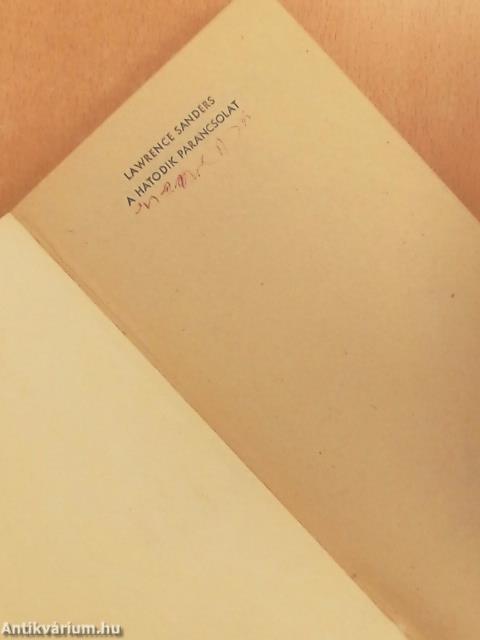 A hatodik parancsolat