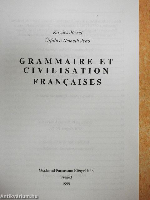 Grammaire et Civilisation Francaises