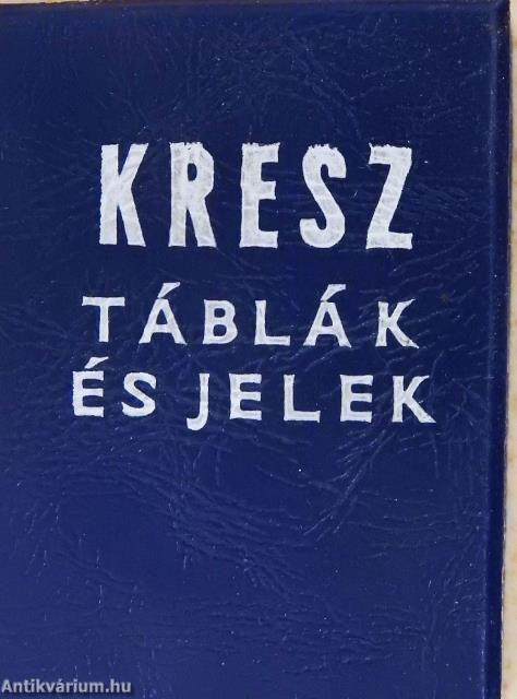 KRESZ táblák és jelek (minikönyv)