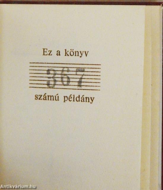 Borsodi költők III. (minikönyv) (számozott)