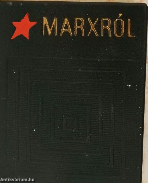 Marxról (minikönyv) (számozott)