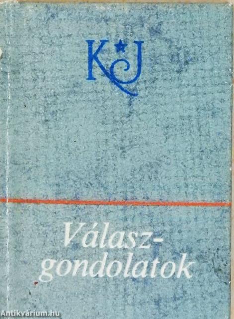 Válaszgondolatok (minikönyv)