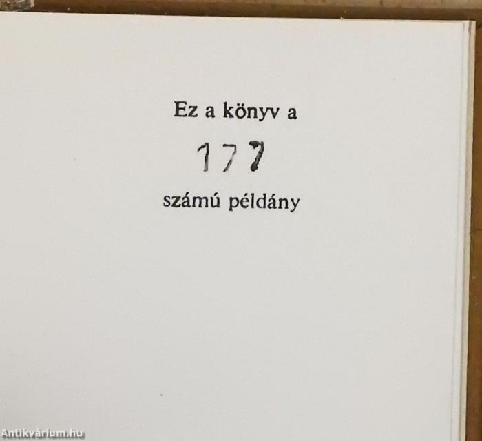 A Magyar Nemzeti Függetlenségi Front programja (minikönyv) (számozott)