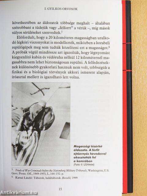 Emberkísérletek a náci haláltáborokban