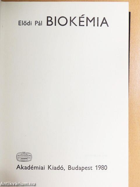 Biokémia