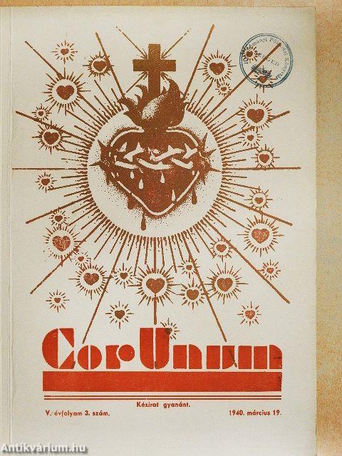 Cor Unum 1940. március 19.