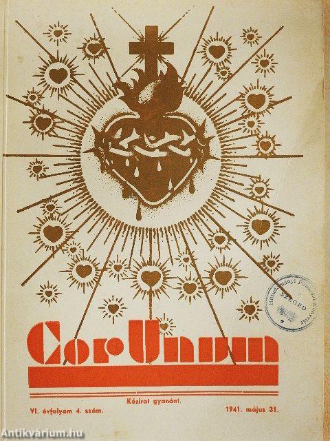 Cor Unum 1941. május 31.