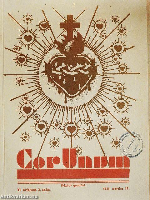 Cor Unum 1941. március 19.