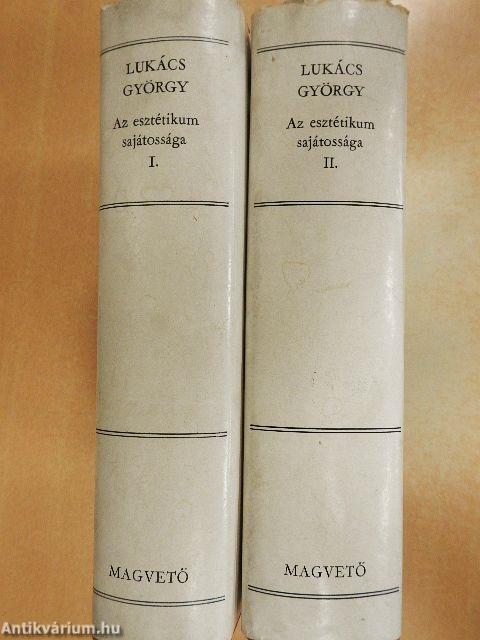 Az esztétikum sajátossága I-II.
