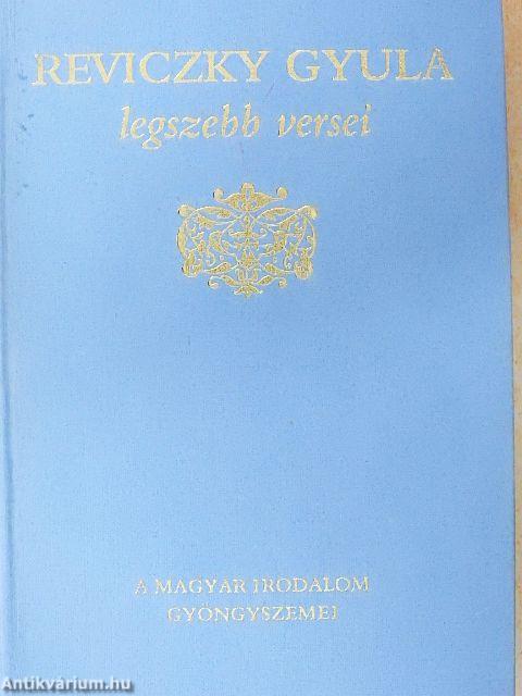 Reviczky Gyula legszebb versei