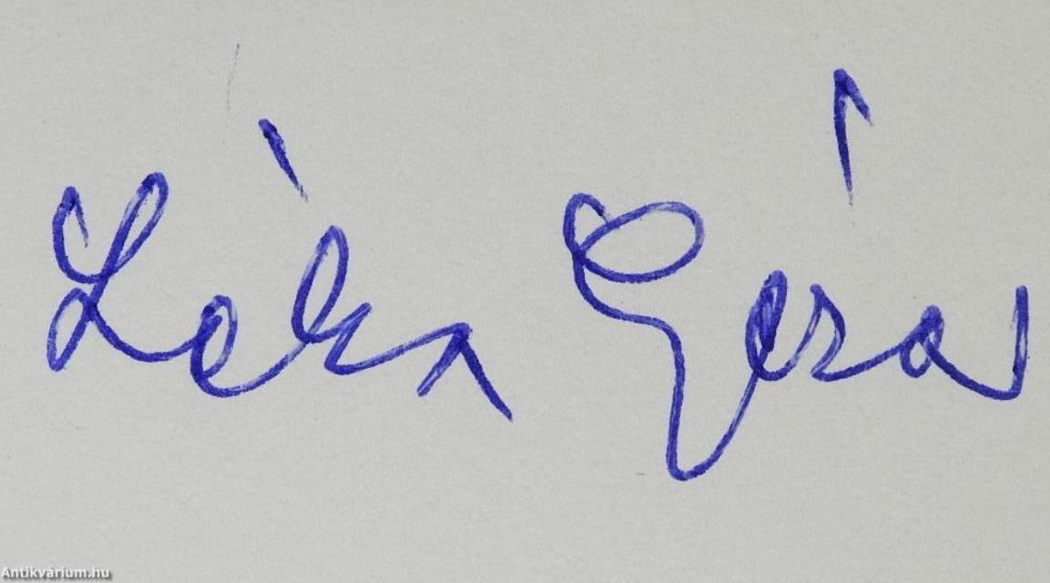 Visszajársz a hegyre (dedikált példány)