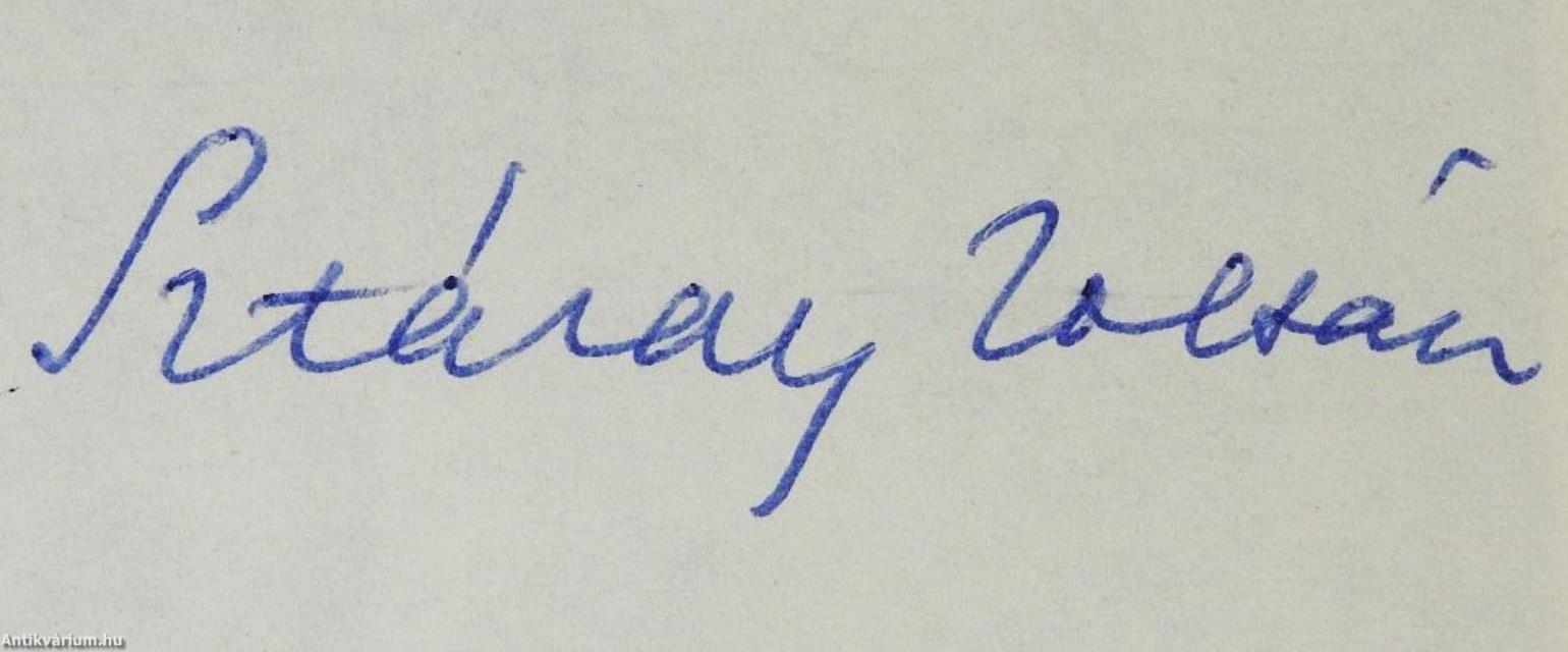 Haraszthy Ágoston (dedikált példány)