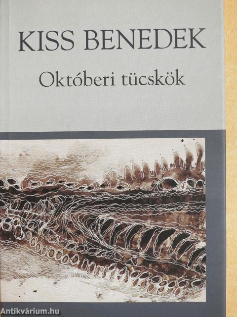 Októberi tücskök (dedikált példány)