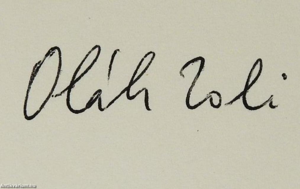 A pillanat ravatalán (dedikált példány)