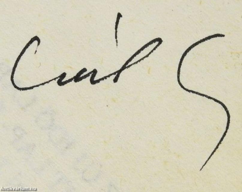 A parasztzsidó (dedikált példány)