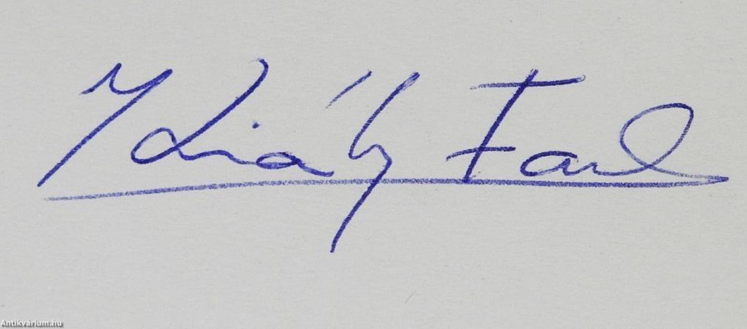 Szósav (dedikált példány)