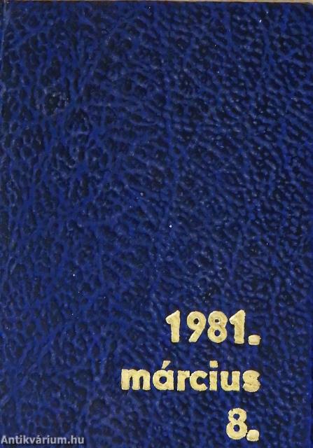 1981. március 8. (minikönyv)