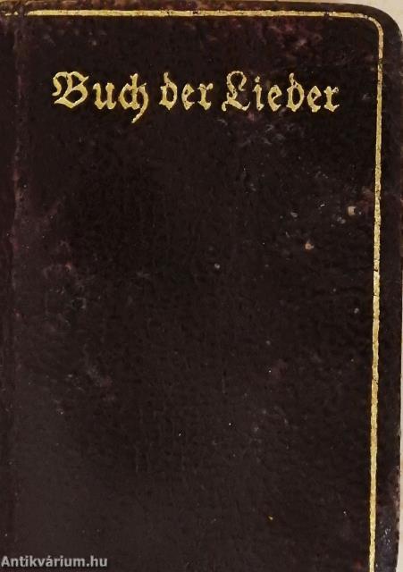 Buch der Lieder (gótbetűs) (minikönyv)