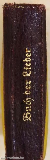 Buch der Lieder (gótbetűs) (minikönyv)