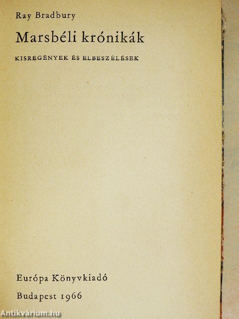 Marsbéli krónikák