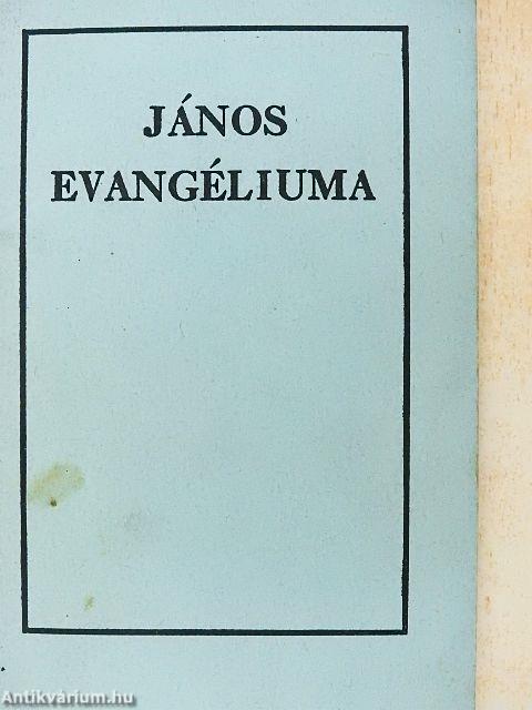 János evangéliuma