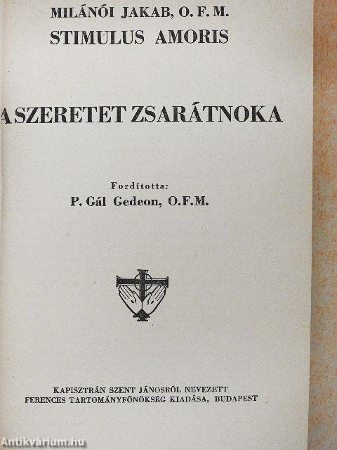 A szeretet zsarátnoka
