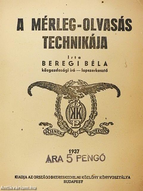 A mérleg-olvasás technikája