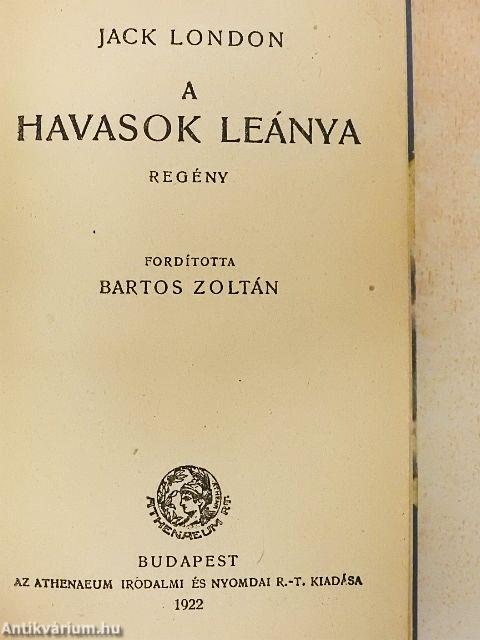 A havasok leánya
