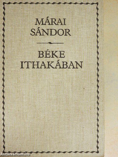 Béke Ithakában