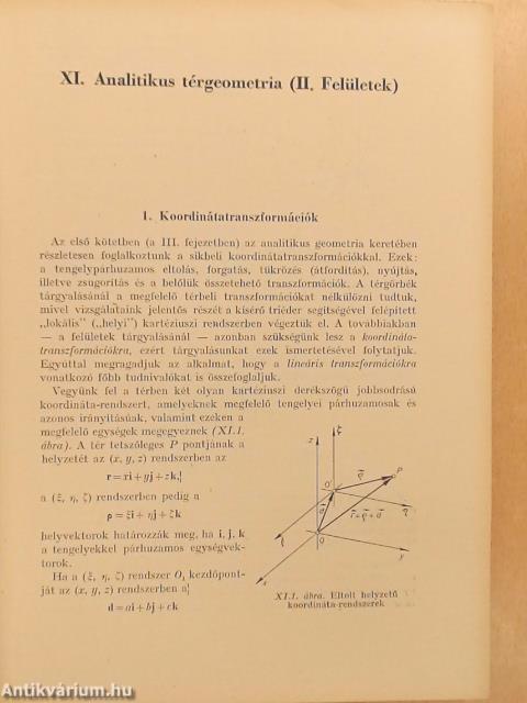Műszaki matematika III.