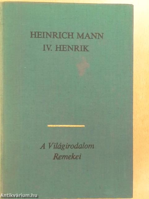 IV. Henrik I-IV.