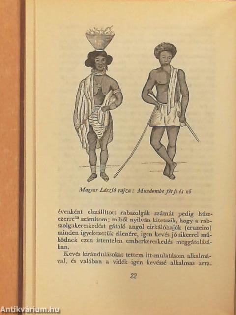 Magyar László afrikai utazásai