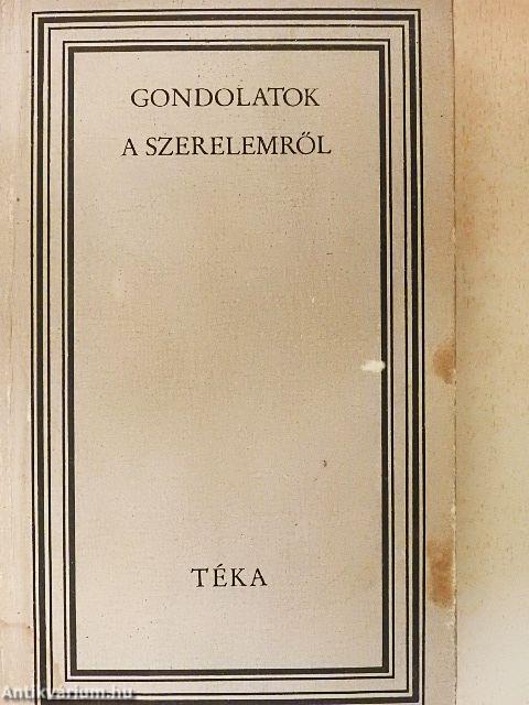 Gondolatok a szerelemről