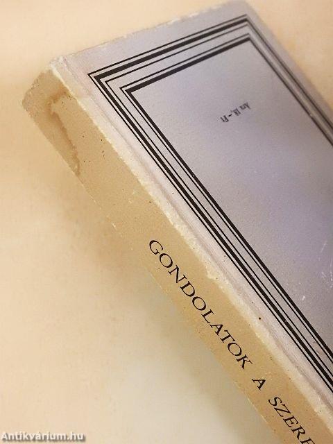 Gondolatok a szerelemről