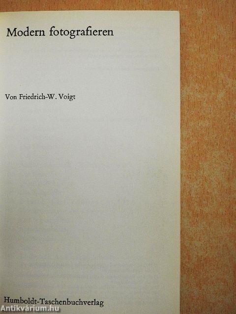 Modern fotografieren