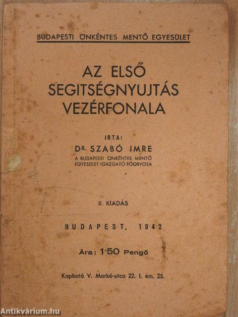 Az első segitségnyujtás vezérfonala