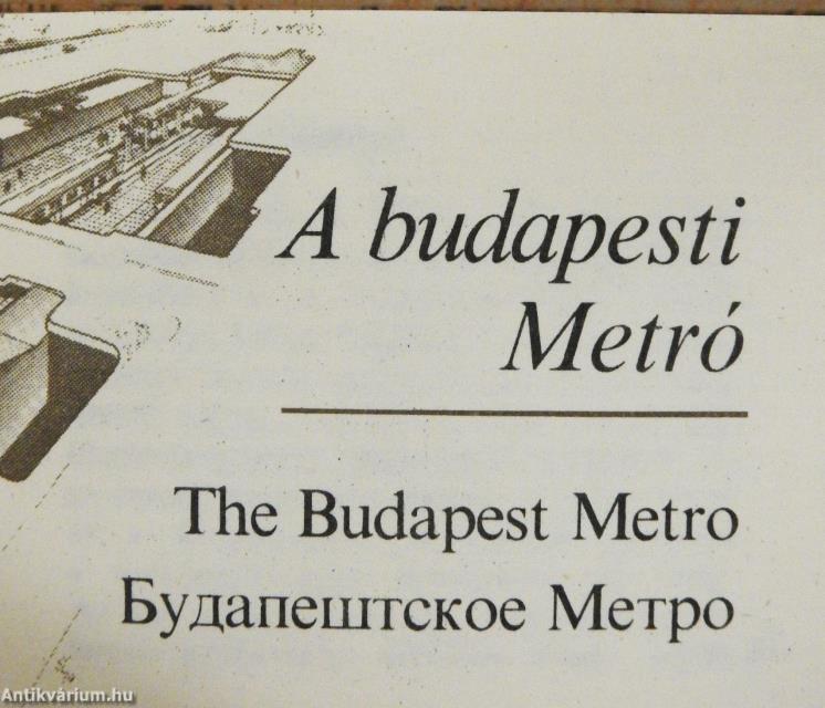 A budapesti Metró (minikönyv)