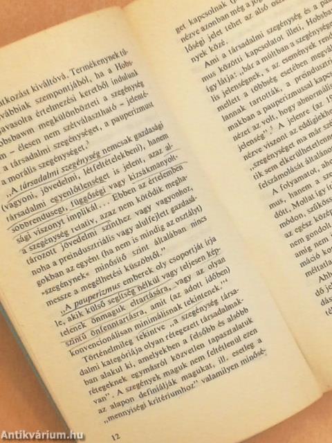 Fejezetek a magyar szegénypolitika történetéből