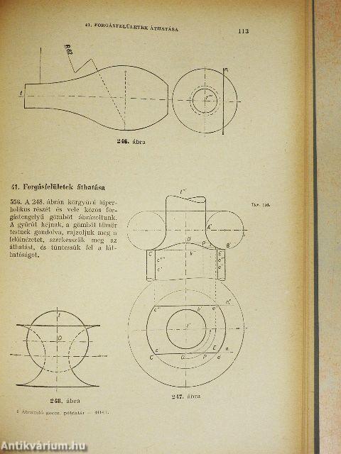 Ábrázoló geometriai példatár