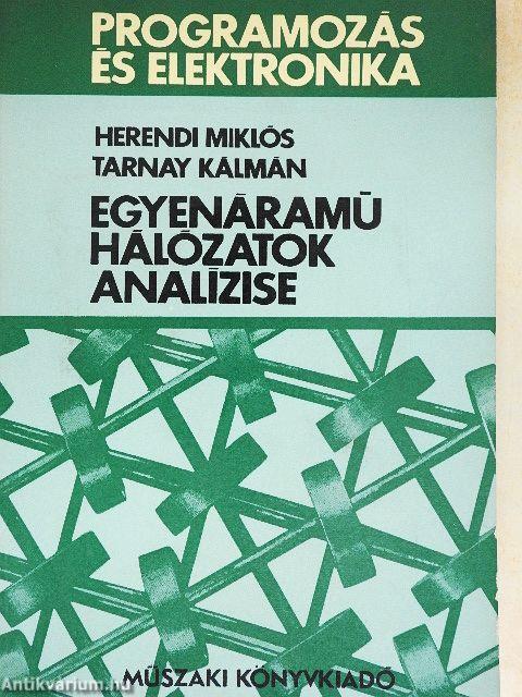 Egyenáramú hálózatok analízise